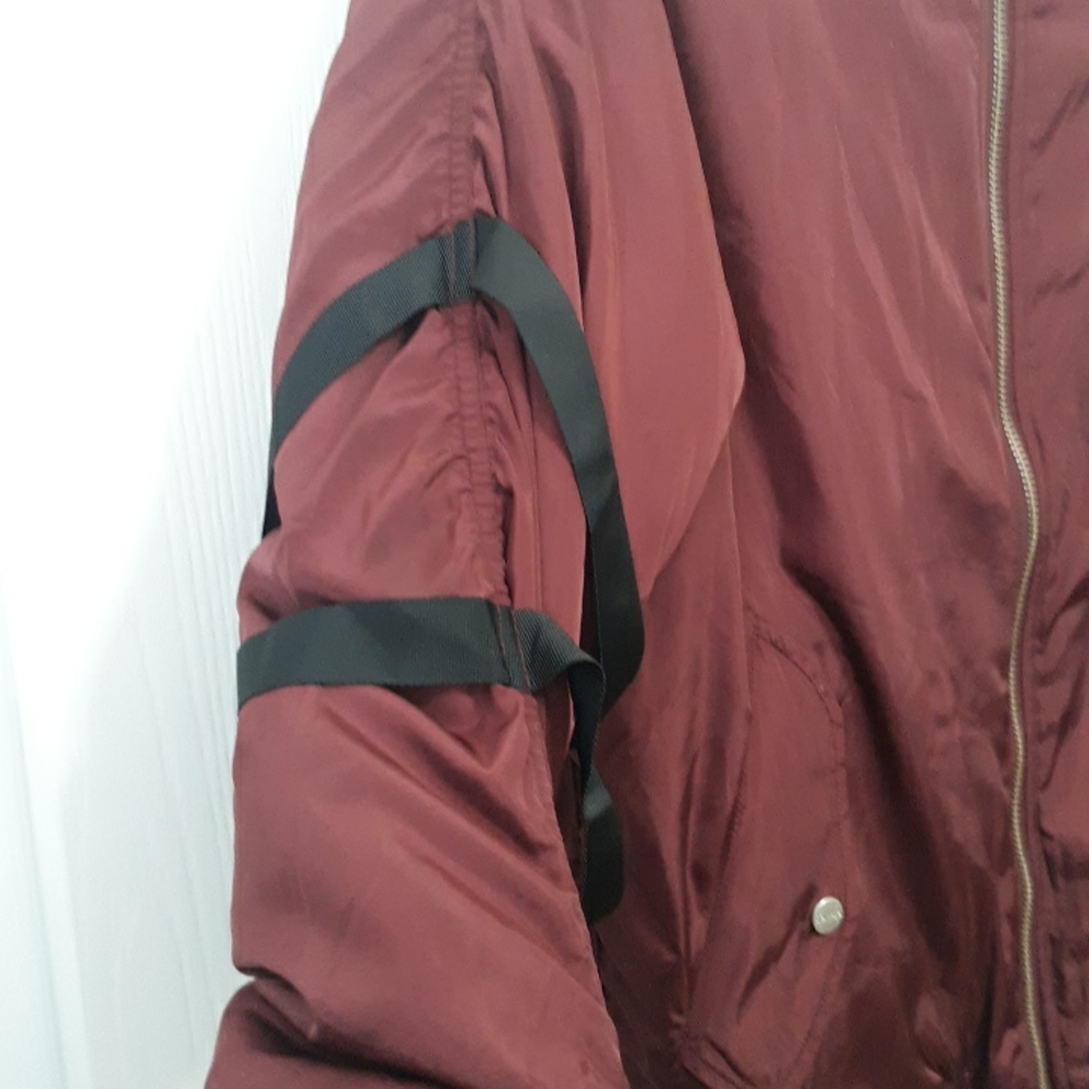 🔻STAMPD Men's Strapped Bomber Jacket Size L - Picture 8 of 12